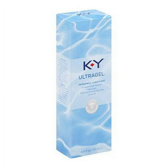 K-Y Lubrifiant Personnel Unique à Base d'Eau - 4.5 Oz, Lot de 3