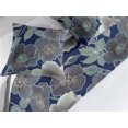 thumbnail image 2 of Dreamy Floral Bed Runner Set, Fantasy Woodland Inspirations Blooming Flowers Vintage with Leaves, Decorative Bedding Scarf & 2 Pillow Shams for Hotels Homes, King, Indigo Peacock Green, by Ambesonne, 2 of 3