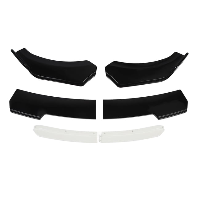 Front Bumper Splitter Spoiler Lip Separator 6Pcs Diffuser Protector for - Automotive Dams