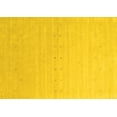 thumbnail image 1 of Ahgly Company Indoor Rectangle Solid Yellow Modern Area Rugs, 5' x 7', 1 of 4