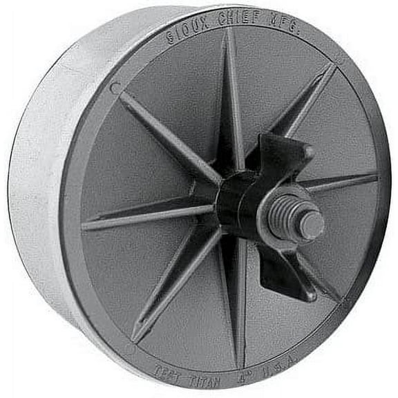 Sioux Chief Clean Test Plug - 3.5" Multicolor - 4 Pack