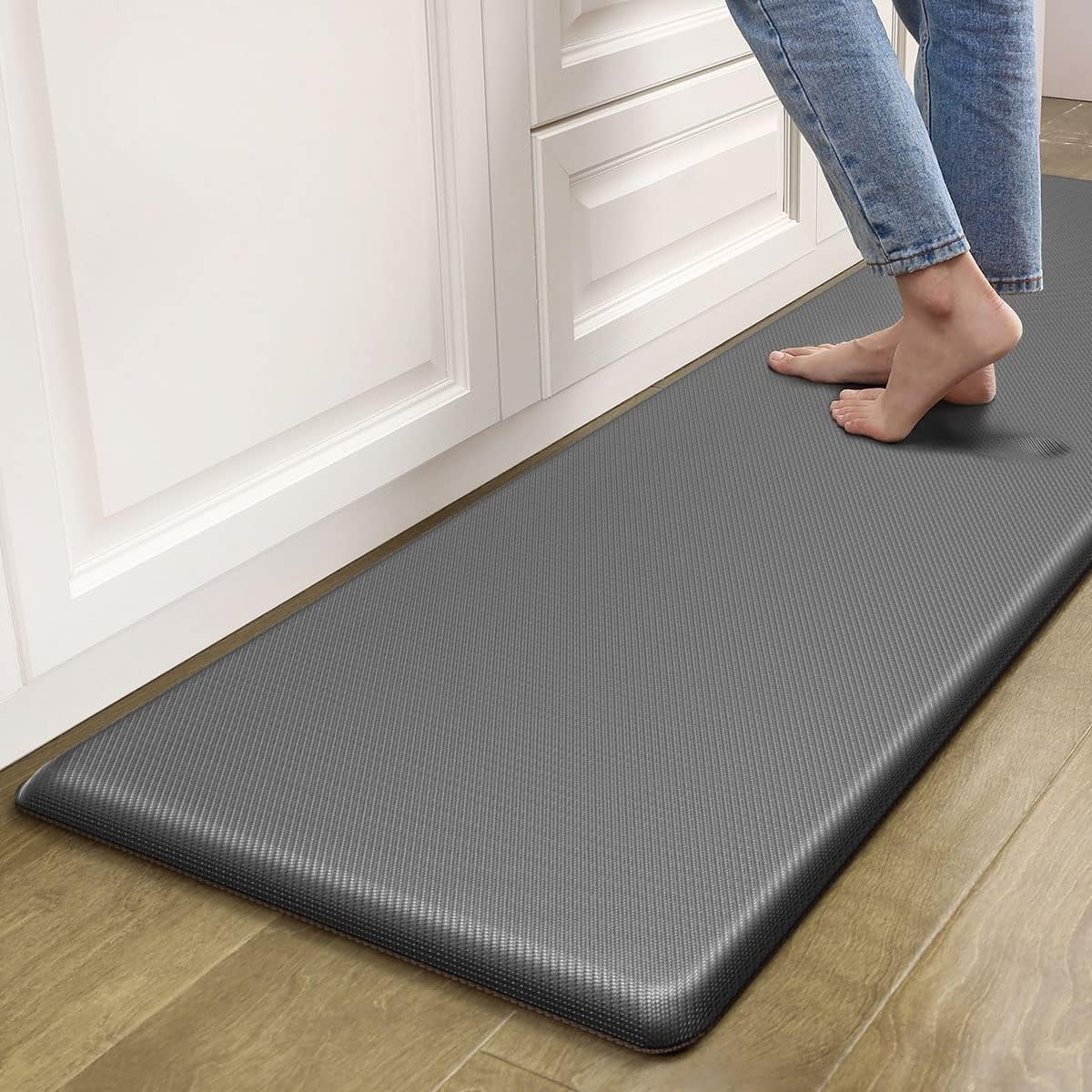 Anti Fatigue Mat for Standing Desk One Piece,Waterproof Kitchen Mats