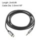 thumbnail image 3 of Cable USB C a 3,5mm Macho Audio Auxiliar Unique Bargains 6.6 Pies Gris, 3 of 4