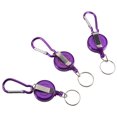 thumbnail image 2 of 3 Pcs Support de Moulinet Rétractable, Bouchon de Cordon en Nylon Portable, Porte-Clés de Moulinet Rétractable, Outil de Pêche à la Mouche, 2 of 7