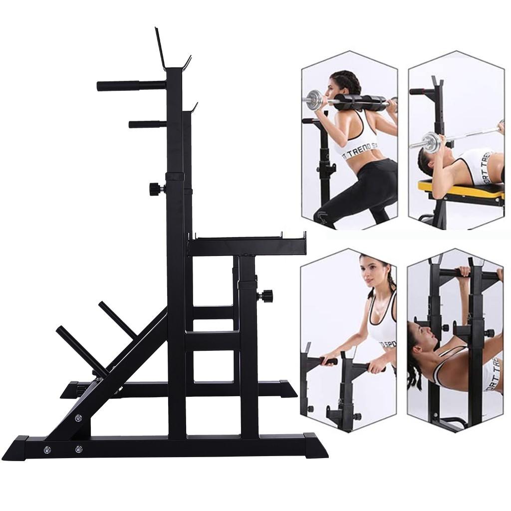 Buy Floenr Dip Stand Freestanding Dip Station,Adjustable Squat Rack