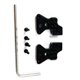 thumbnail image 5 of Bewildely Torre de choque trasera ajustable de aleación de aluminio para 1/24 Axial SCX24 RC pieza de coche RC accesorios de coche piezas de Kits de construcción modelo Negro, 5 of 6