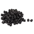 thumbnail image 1 of Unique Bargains M5 Thread Dia. Carbide Steel Dome Head Cap Acorn Hex Nuts Black (100-pack), 1 of 1