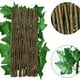 thumbnail image 1 of Valla extensible/estirable de hiedra artificial Valla decorativa de hiedra artificial, 1 of 5