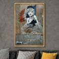 thumbnail image 3 of wall26 Framed Canvas Print Wall Art Banksy Les Miserables with French Flag Graffiti &amp; Street Art Pop Culture Illustrations Pop Art Bohemian Dark for Living Room, Bedroom, Office - 24"x36&quo, 3 of 5