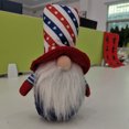 thumbnail image 5 of 4th of July Patriotic Gnome Decorations, Handmade Gnomes Plush Table Ornaments Gift for Independence Day Memorial Day Presidents Day Veterans Day Armed Forces Day, 5 of 7