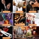 thumbnail image 4 of Cocktail Bar Set Kit 23 Piezas Utensilios de Bar, Coctelera 750ML Barra de Coctelería de Acero Inoxidable Juego de Cóctel con Soporte Conjuntos para el Bar, Coctelera de Cóctel Hogar Mezclar Bebidas, 4 of 7
