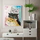 thumbnail image 4 of Kit de pintura por números de tres gatos, pintura acrílica DIY sobre lienzo, 4 of 9