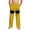 Yellow, variant on Funny Face Joggers with Pockets - Soft Stretchy Boys Pants Purple Graphic Lounge Pants for Kids (Size 4-14),Size 12 T