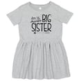 thumbnail image 3 of Inktastic I'm the Awesome Big Sister Girls Toddler Dress, 3 of 5