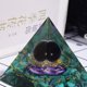 thumbnail image 2 of Pirámide De Cristal Orgonite Pyramid Amethyst Expel Evil Force Gather Fortune Jewelry Gift Gem Stone Sywqhk Libre de BPA, 2 of 8