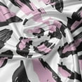 thumbnail image 5 of Ambesonne Modern Valance Pack of 2, Abstract Leopard Spots Motif, 54"X12", Pale Pink Charcoal Grey, 5 of 5