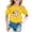 Yellow, variant on LRen Girls Easter Shirt Size 10-12 Cartoon Rabbit Short Sleeve T Shirt Top Loose Soft Easter's Day Summer Tops T-Shirt Boys & Girls Shirts