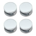 thumbnail image 1 of Miangastore 4pcs Glass Shelf Bracket Glass Shelf Wall Brackets Mirror Brackets for Wall Mounting, 1 of 8