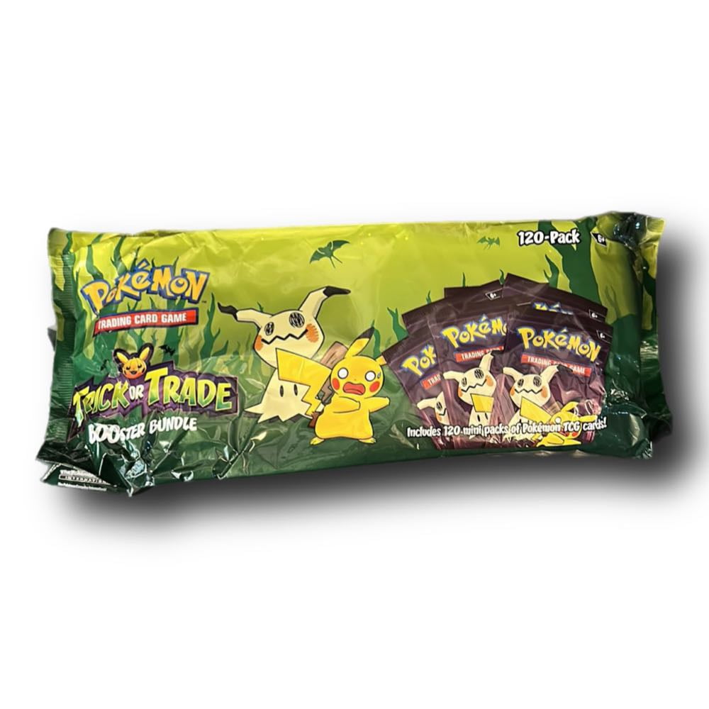 pokemon trick or treat booster box Poktemon TGC Trade Bundle for Ages 6 Years and Up - Includes 120 Mini Packs each containing three colourful cards from the Pokmon Trading Card Game.The Displays contains 12 Bundles Pokmon TCG Trick Or Treat