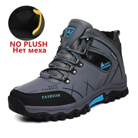 

Male Hiking Boots Work Shoes Size 39-47 Brand Men Winter Snow Boots Waterproof Sneakers Super Warm Men s Boots Outdoor Botas