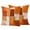White Orange, variant on Sage Green Geometric Outdoor Pillow Covers 20x20 Set of 2,Waterproof Patio Throw Pillowcase Protectors,Watercolor Ombre Modern Abstract Art Decorative Pillow Shams Cushion Covers for Seat Bed Couch