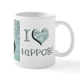 thumbnail image 2 of CafePress - Helaine's Hippo Mug - 11 oz Ceramic Mug - Novelty Coffee Tea Cup, 2 of 6
