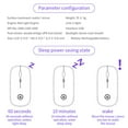 thumbnail image 3 of Souris Sans Fil Rechargeable 2,4 GHz Mince Silencieuse à Clic Souris Optique Sans Fil Longue Portée Souris Sans Fil pour Ordinateur Portable et PC Compatible avec Mac MacBook Pro et MacBook Air etc., 3 of 9