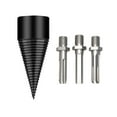 thumbnail image 4 of Fzaqwen Log Splitter Drill Detachable Simple Splitting Tools 3 Handles Firewood Splitter Diameter 32mm, 4 of 9