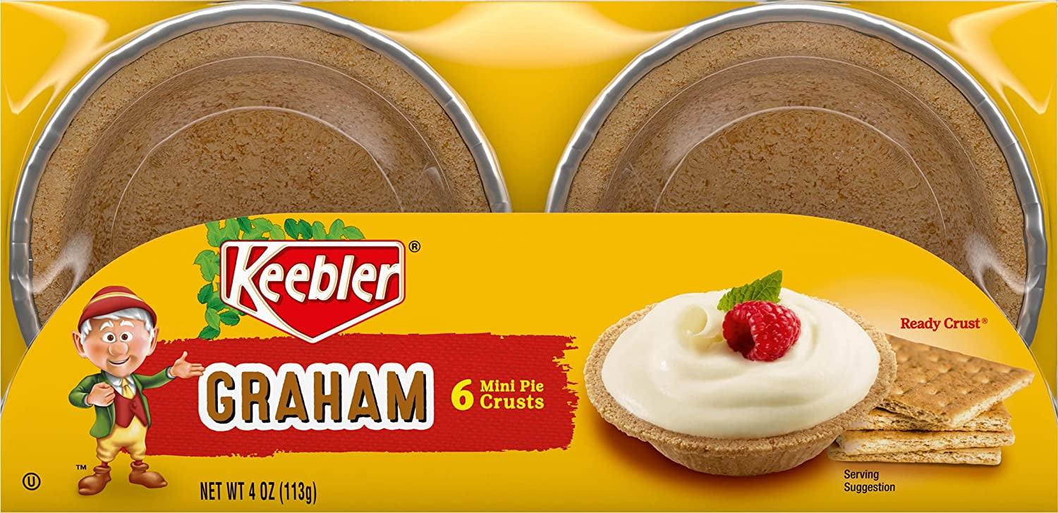 Keeber Graham Cracker Mini Pie Crust 6ct