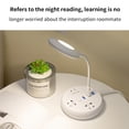 thumbnail image 2 of Redempat Reading Lamp Lightweight Smart Portable Table Lamps Angle Adjustable Desk Light Ring-shaped Laptop Lights Computer As Shown 1Set, 2 of 6