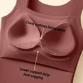 thumbnail image 6 of Compression Tank Tops for Women High Neck High-Support Camisole Breathable Racerback Shapewear Ribbed Plus Size Body Shaper Red XXL, 6 of 7