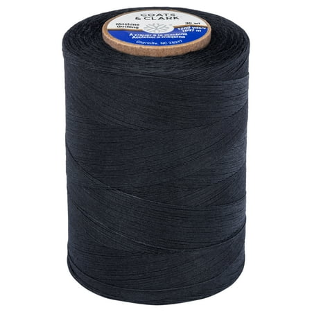 UPC: 0073650912542 | Coats & Clark 100% Cotton Sewing Thread 1200 yd Size 50 Black