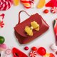 thumbnail image 4 of Xihbxyly Venta de Liquidación Caja de Dulces de Boda 2 Piezas, Caja Vacía, Estilo Europeo, Caja de Embalaje de Dulces, Bolsa de Dulces de Boda, Caja Vacía de Cuero Portátil, 4 of 5