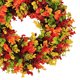 thumbnail image 2 of Adorno Corona Navideña Eucalipto Otoño WDOplteas Acción Gracias, 2 of 9