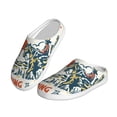 thumbnail image 2 of Lsque Cowboy Rising Horse Pattern Womens Comfort Cotton on Scuff With Memory Foam and Anti-skid Sole Slipper-40/41, 2 of 7