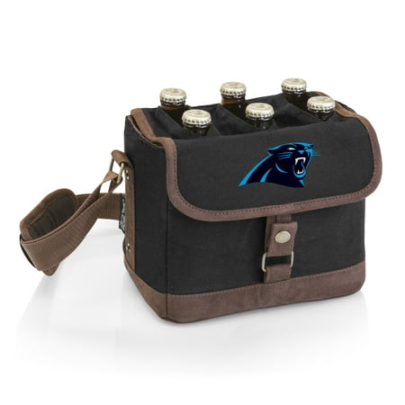 - Carolina Panthers Beer Caddy Cooler Tote with Opener - No Size