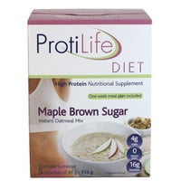Protilife Maple Brown Sugar Instant Oatmeal Mix