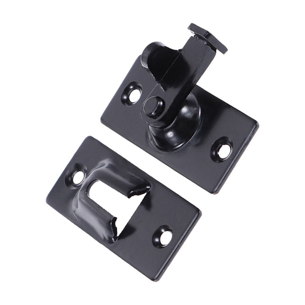 TAILTOSS Safety Door Lock 90 Degree Design Durable Black Latch for Home Security