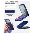 thumbnail image 3 of Vizvera para Motorola Razr 50/Razr 60 Funda con Cubierta de Bisagra, Protector de Pantalla Integrado a Prueba de Golpes Cubierta de Smartphone Todo Incluido Carga Inalámbrica para Motorola Razr 2024/, 3 of 9