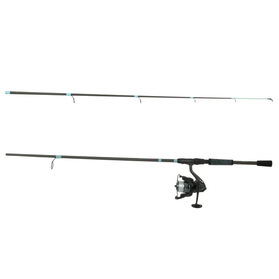 Tsunami Spinning Fishing Combo, 7‑Foot Medium Action, 2‑Piece, Saltwater