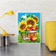 thumbnail image 3 of Wdftyju 5D bricolaje girasol y pájaro diamante pintura taladro redondo completo artesanías de diamantes de imitación Wdftyju 5zd8br1cf0zd7zu4, 3 of 9