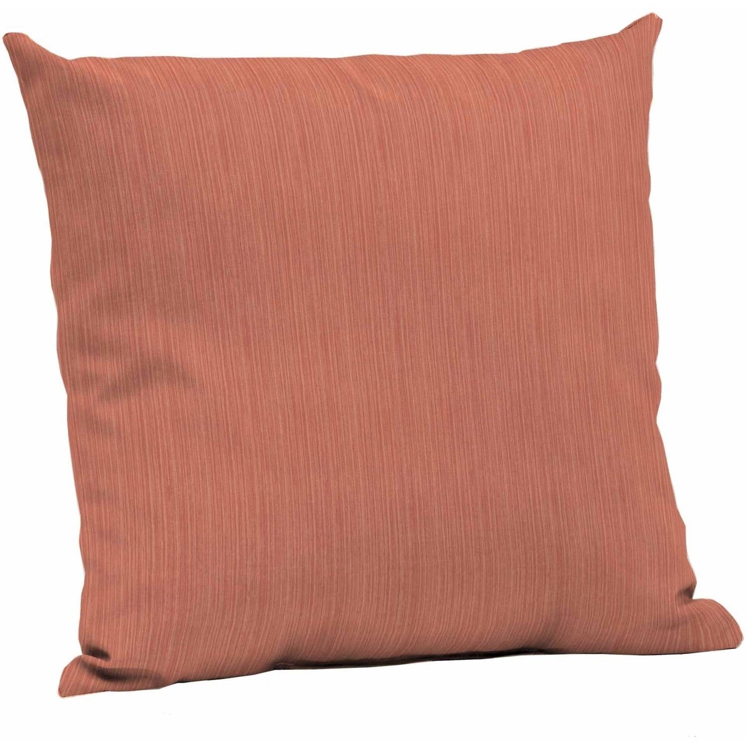 Better Homes Gardens Orange 24 X Outdoor Patio Deep Seat Pillow Back