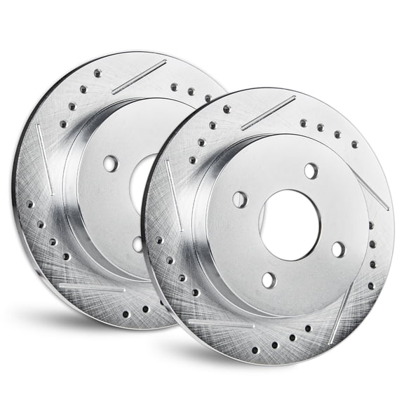APF Front Brake Rotors Compatible for Hyundai Tiburon 1999-2001