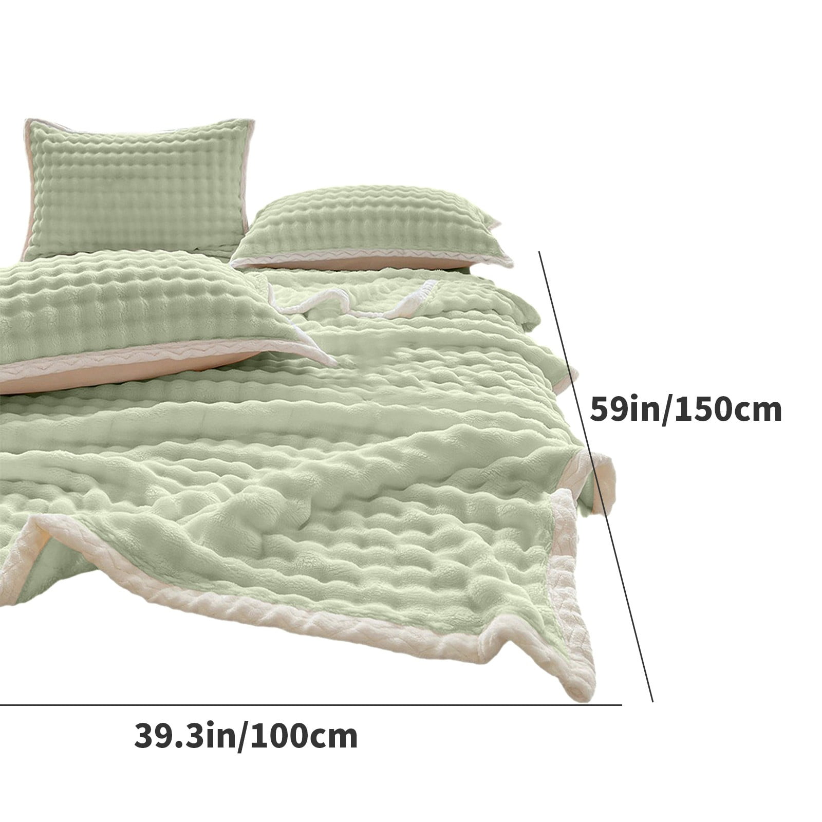 Blanket single bed double layer sale