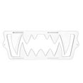 thumbnail image 2 of Front Grille Teeth Insert Decoration Cool Look Bumper Center Grille Replacement for  Slingshot 2015-2025, 2 of 7