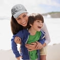 thumbnail image 2 of Women Boy Mama Hat, Washed Adjustable Embroidery Mom Baseball Cap, 2 of 6