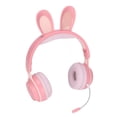 thumbnail image 2 of Kids Wireless Headset,  Ear Headphones Multifunction Long Battery Life Foldable Support Memory Card HD Sereo Sound  For PC For Online Learning For Tablet White, 2 of 8