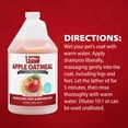 thumbnail image 4 of Jeffers Pet Apple Oatmeal Shampoo for Dogs & Cats, 128 oz - Gentle Coconut Based Formula w/ Colloidal Oat Protein, Soap Free, Deodorizing Apple Scent, Sensitive Skin, Puppies Kittens Grooming Care, 4 of 5