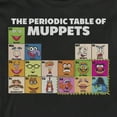 thumbnail image 2 of Men's The Muppets Periodic Table Long Sleeve Shirt Black Medium, 2 of 4