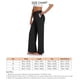 thumbnail image 5 of Pantalones informales ligeros, pantalones de pierna ancha, pantalones elásticos con bolsillo para mujer, pantalones sueltos, pantalones de pierna ancha, calidad superior, 5 of 5